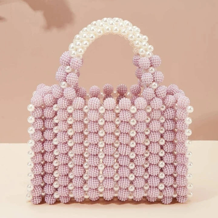 The Radiant Pearl Handbag, Pink