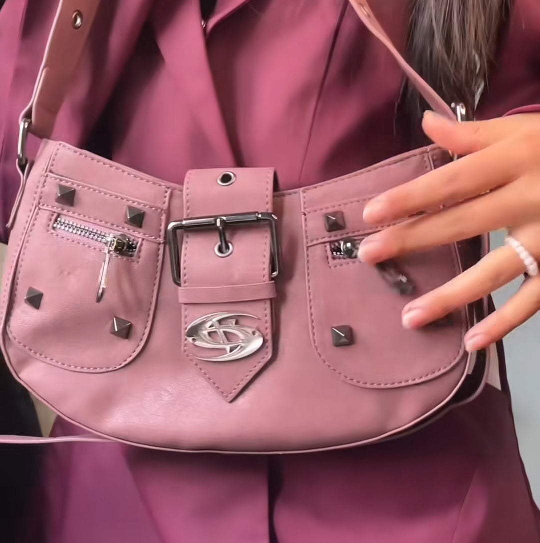 The Maroon Maven Shoulder Bag