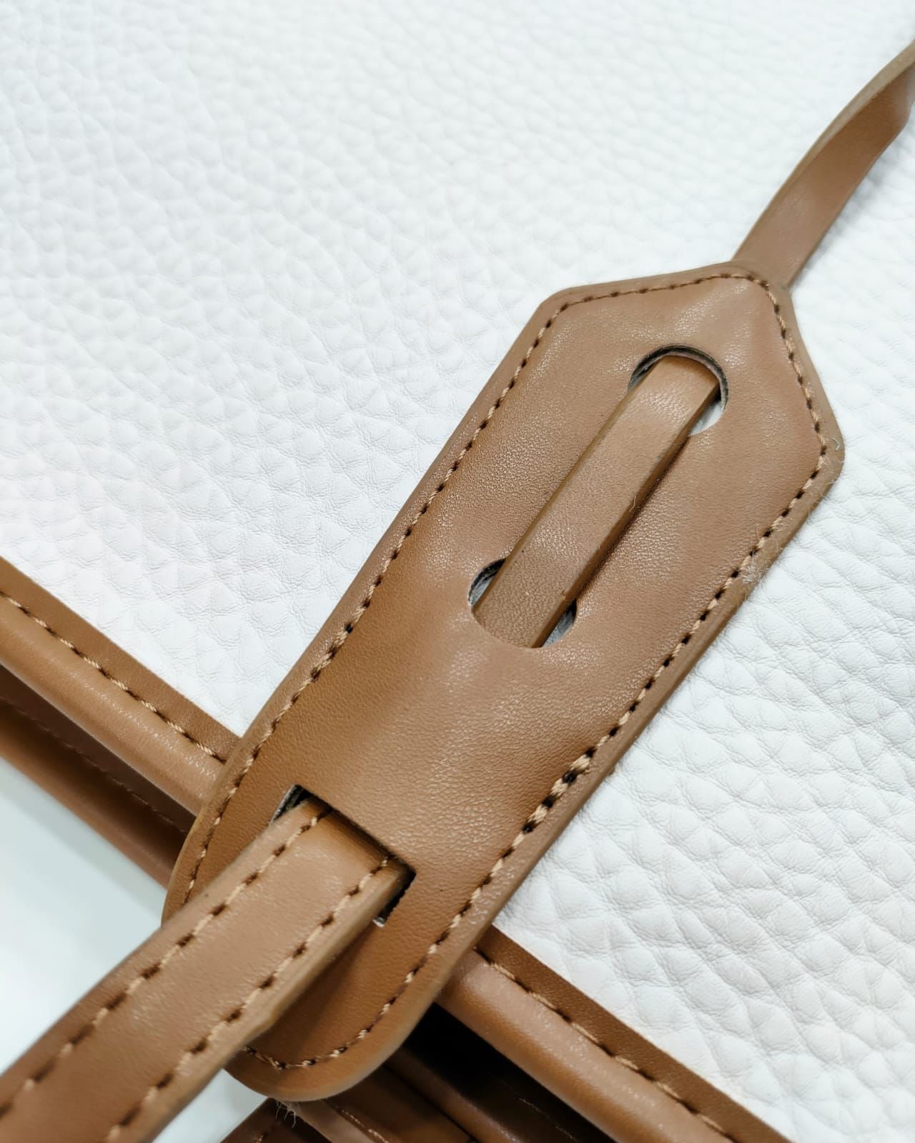 The Elara Tote Bag, Cream