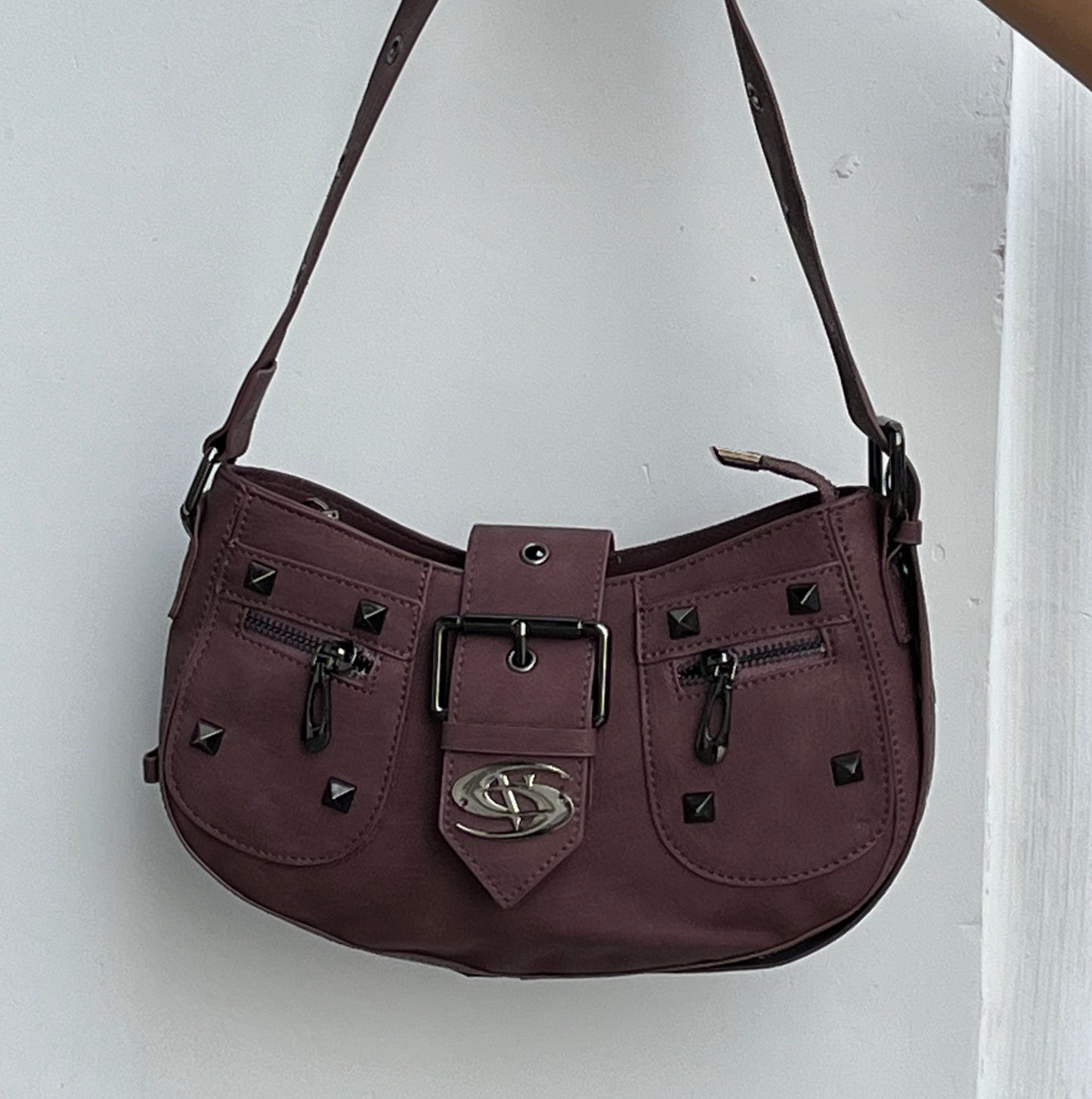 The Maroon Maven Shoulder Bag