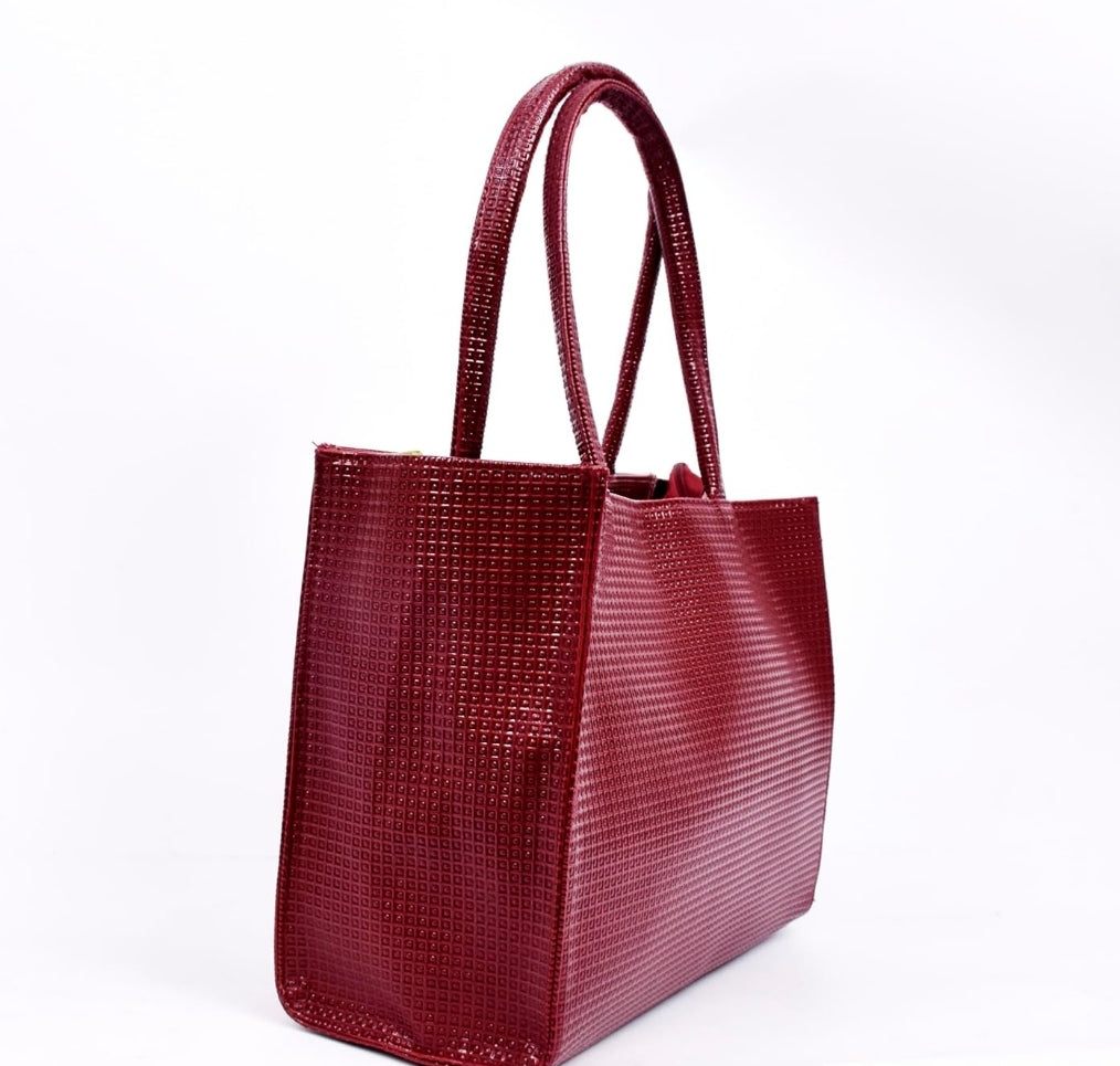 The Crimson Cherry Tote Bag