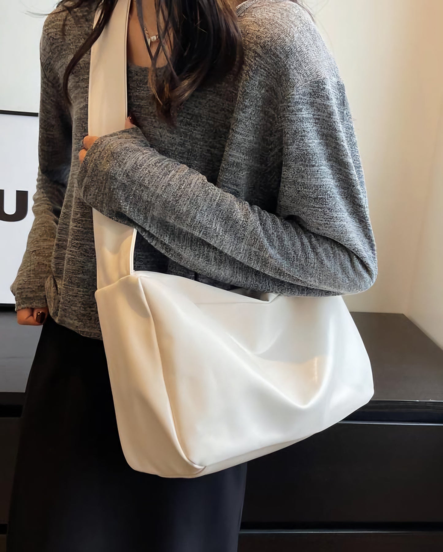 The Classic Blanc Tote, White